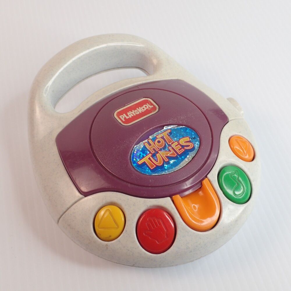 Playskool Hot Tunes Vintage 1996 Toy CD Player (No disks/headphones) Works!